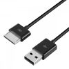 Καλώδιο φόρτισης USB για Asus Transformer Pad TF600 TF600T TF701 TF810C, Kwmobile, Μαύρο, Πλαστικό, 29881.01