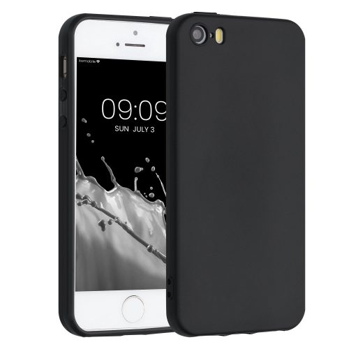 Θήκη για Apple iPhone 5 / iPhone 5s / iPhone SE, Silicone, Black, 33098.01