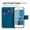 Θήκη για Apple iPhone 5 / iPhone 5s / iPhone SE, Eco-leather, Blue, 20207.16