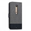 Κάλυμμα για Motorola Moto X Style, Textile, Grey, 38313.22