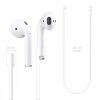 Λουράκι για ακουστικά Apple AirPods 3/AirPods 2/AirPods Pro, Kwmobile, White, Silicone, 41313.02