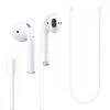 Λουράκι για ακουστικά Apple AirPods 3/AirPods 2/AirPods Pro, Kwmobile, White, Silicone, 41313.02