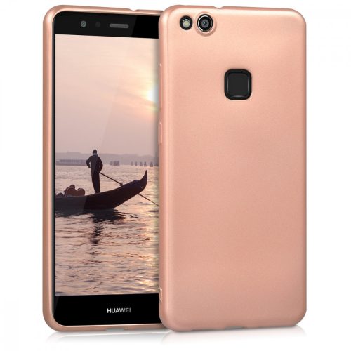 Θήκη για Huawei P10 Lite, Σιλικόνη, Ροζ χρυσό, 41491.81