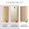 Κάλυμμα για Coolpad Modena 2, Οικολογικό δέρμα, Ροζ, 40293.81