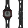 Λουράκι για Garmin Forerunner 10/Forerunner 15, Kwmobile, Μαύρο, Σιλικόνη, 42264.01