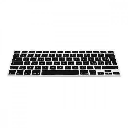 Κάλυμμα πληκτρολογίου για Apple MacBook Air 13''/MacBook Pro Retina 13''-15'' (έως μέσα 2016), Kwmobile, Μαύρο, Σιλικόνη, 42375.01