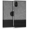 Κάλυμμα για Apple iPhone X / iPhone XS, Textile, Grey, 42501.22