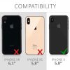 Θήκη Kwmobile για Apple iPhone X/iPhone XS, Πλαστική, Μαύρη, 42506.01