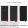 Θήκη για BQ Aquaris X / Aquaris X Pro, Silicone, Black, 43046.47