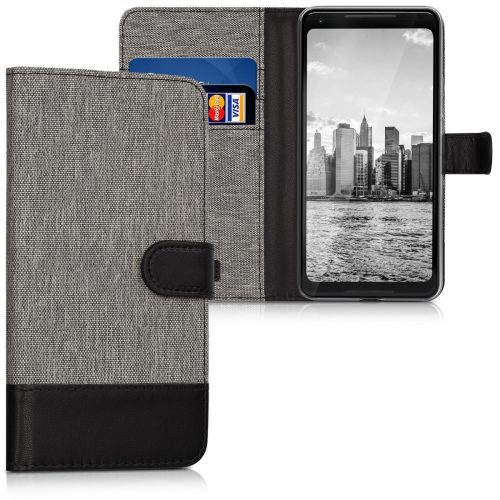 Κάλυμμα για Google Pixel 2 XL, Textile, Grey, 43355.22