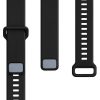 Σετ 2 ιμάντες για Huawei Band 2 / Band 2 Pro, kwmobile, Silicone, Blue / Black, 43318.01