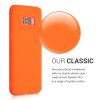 Θήκη για Samsung Galaxy S8, Silicone, Orange, 43383.69