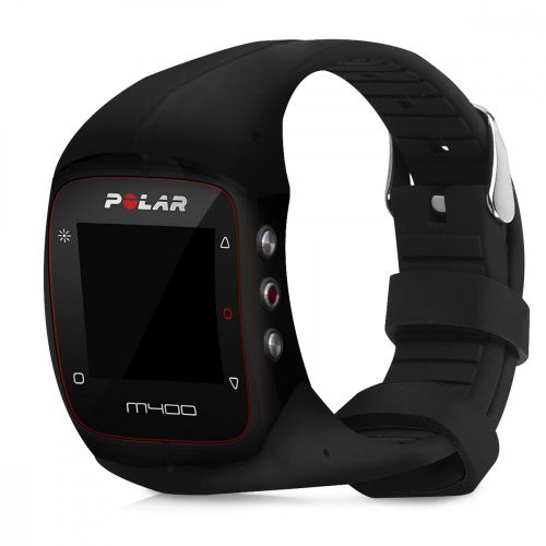 Λουράκι για Polar M400 / M430, Silicone, Black, 43569.01