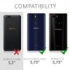 Κάλυμμα για ZTE Nubia Z17S, Οικολογικό δέρμα, Μαύρο, 43627.01