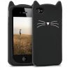 Θήκη για Apple iPhone 4 / iPhone 4s, Silicone, Black, 16131.02