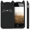 Θήκη για Apple iPhone 4 / iPhone 4s, Silicone, Black, 16131.02