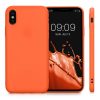 Θήκη για Apple iPhone X / iPhone XS, Silicone, Orange, 43940.69