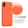 Θήκη για Apple iPhone X / iPhone XS, Silicone, Orange, 43940.69