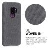 Θήκη για Samsung Galaxy S9 Plus, Textile, Grey, 44652.22