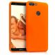 Θήκη για Huawei P Smart / Enjoy 7s, Silicone, Orange, 44692.69