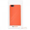 Θήκη για Apple iPhone 5 / iPhone 5s / iPhone SE, Silicone, Orange, 42766.29