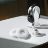 Σετ 2 μαξιλαριών αυτιών για ακουστικά Bose Solo 2 Wireless/Solo 3, Kwmobile, White, Eco leather, 44516.02