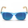 Unisex γυαλιά ηλίου Navaris, UV400, Bamboo, Blue, 40731.04.04