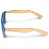 Unisex γυαλιά ηλίου Navaris, UV400, Bamboo, Blue, 40731.04.04