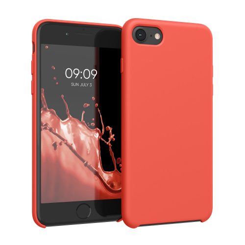 Θήκη για Apple iPhone 8 / iPhone 7 / iPhone SE 2, Silicone, Orange, 40225.69