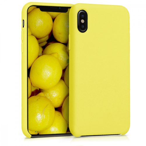 Θήκη για Apple iPhone X / iPhone XS, Silicone, Yellow, 42495.75