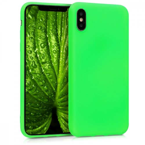 Θήκη για Apple iPhone X / iPhone XS, Silicone, Green, 43940.44