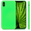 Θήκη για Apple iPhone X / iPhone XS, Silicone, Green, 43940.44