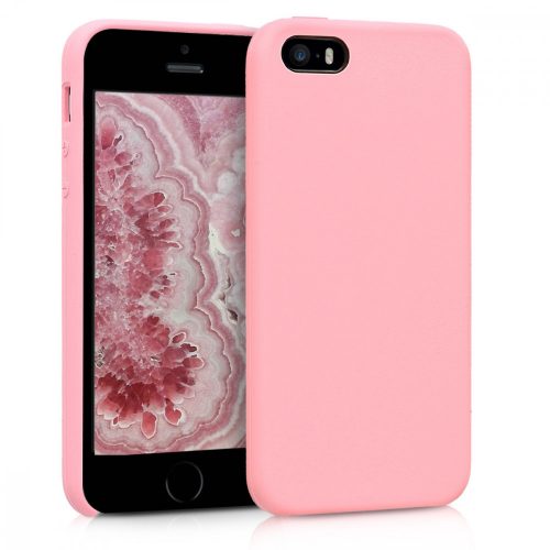 Θήκη για Apple iPhone 5 / iPhone 5s / iPhone SE, Silicone, Pink, 42766.110