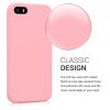 Θήκη για Apple iPhone 5 / iPhone 5s / iPhone SE, Silicone, Pink, 42766.110