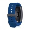 Σετ 2 ιμάντων για Samsung Gear Fit2 / Gear Fit 2 Pro, kwmobile, σιλικόνη, μπλε / μαύρο, 38830.04