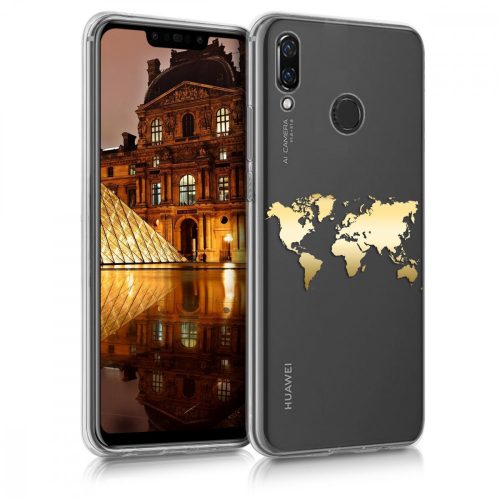 Θήκη για Huawei Nova 3, Silicone, Gold, 45764.01