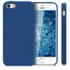 Θήκη για Apple iPhone 5 / iPhone 5s / iPhone SE, Silicone, Blue, 42766.116