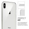 Σετ 3 προστατευτικών μεμβρανών για Apple iPhone XS Max, kwmobile, πίσω, διαφανές, 45920.5