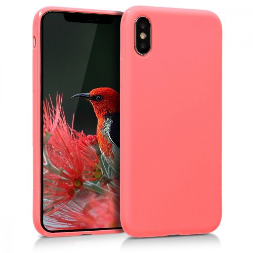 Θήκη για Apple iPhone X / iPhone XS, Silicone, Pink, 42492.122