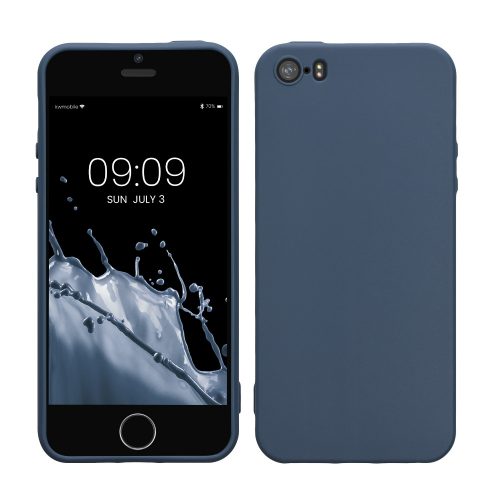 Θήκη για Apple iPhone 5 / iPhone 5s / iPhone SE, Silicone, Blue, 33098.116