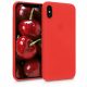 Θήκη για Apple iPhone X / iPhone XS, Silicone, Red, 43940.111