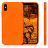 Θήκη για Apple iPhone X / iPhone XS, Silicone, Orange, 46270.69