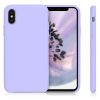 Θήκη για Apple iPhone X / iPhone XS, Silicone, Purple, 46313.108