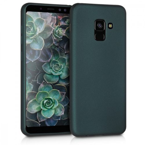 Θήκη για Samsung Galaxy A8 (2018), Silicone, Green, 45634.14