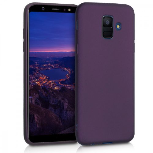 Θήκη για Samsung Galaxy A6 (2018), Silicone, Purple, 46374.115