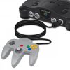 Σετ 2 καλωδίων επέκτασης για Nintendo 64 Controller, Kwmobile, Black, Plastic, 46834.01