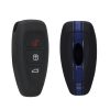 Κάλυμμα κλειδιού αυτοκινήτου Ford - 3 κουμπιά - Keyless Go, Silicone, Black, 44708.08