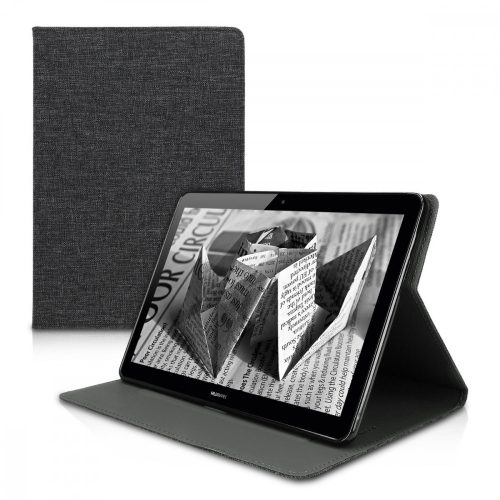 Κάλυμμα για Huawei MediaPad T3 10, Textile, Grey, 46993.01