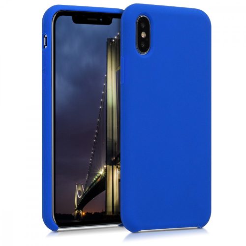 Θήκη για Apple iPhone X / iPhone XS, Silicone, Blue, 42495.134