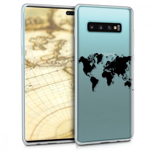 Θήκη για Samsung Galaxy S10 Plus, Silicone, Transparent, 47458.01